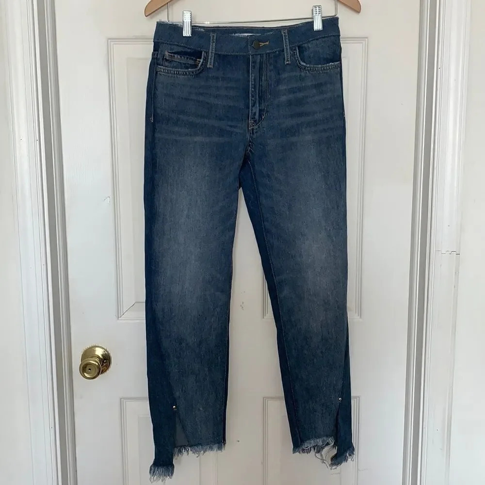 Sam Edelman The Mary Jane High Rise Jeans Blue Size 26
